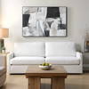 Folding Time Framed Abstract Art, by Uttermost, 40" width x 60" height x 2" depth thumbnail 2