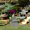Nidia Outdoor Bistro Table Ivory thumbnail 3