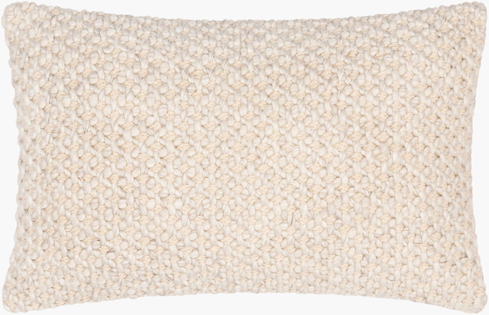 Karrie Lumbar Pillow, Decorative Pillow by Surya, 14" length x 22" width