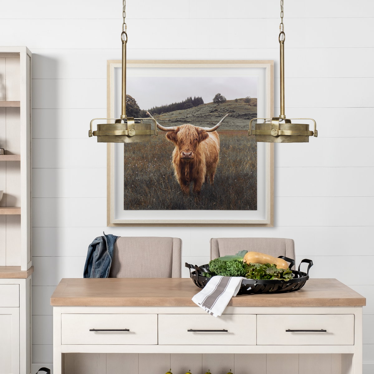 Rudlin, Chandelier by Mercana, 15" length x 15" width x 5" height View 2