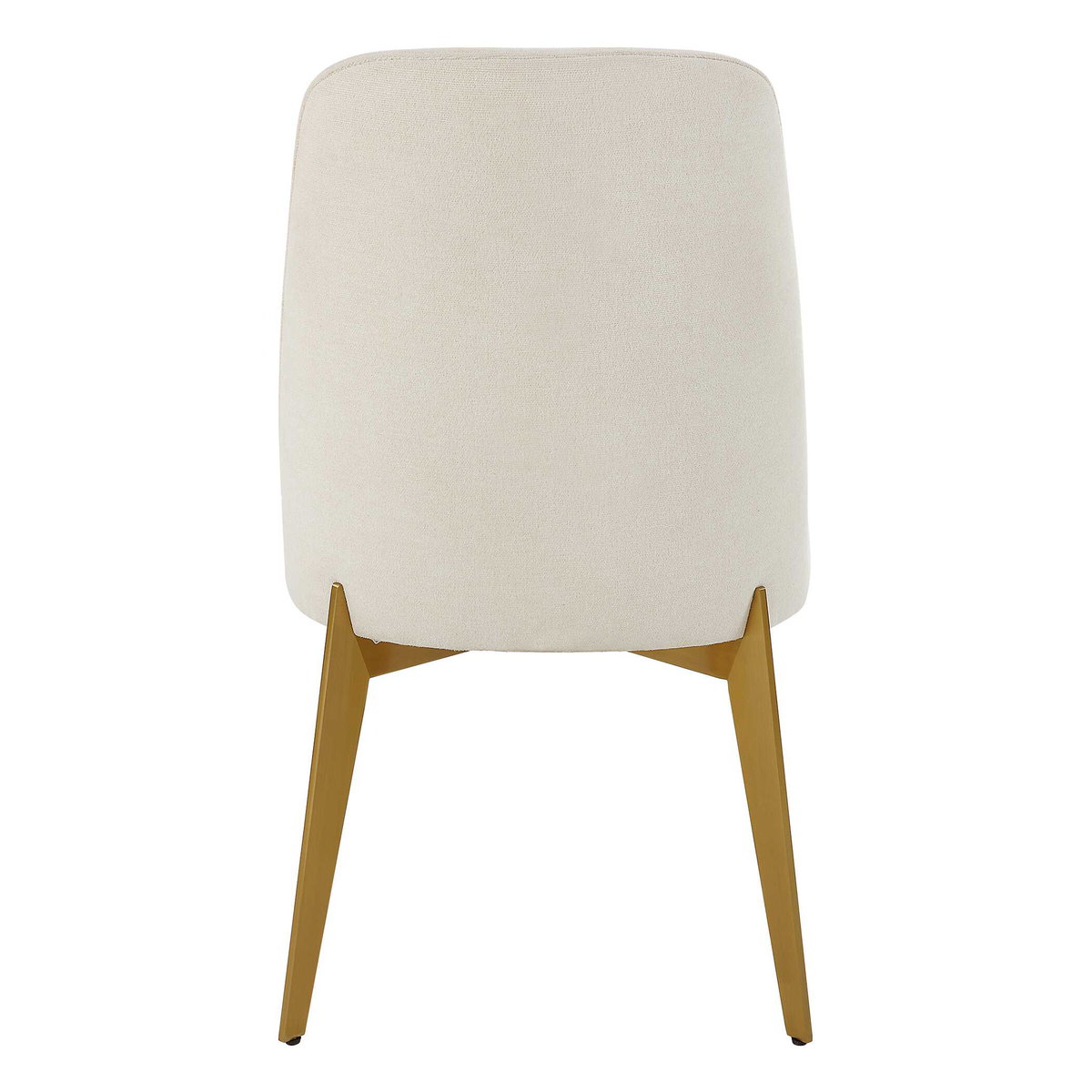 Vantage Off White Fabric Dining Chair, by Uttermost, 20.5" width x 35" height x 26" depth View 7