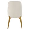 Vantage Off White Fabric Dining Chair, by Uttermost, 20.5" width x 35" height x 26" depth thumbnail 7