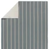 Memento Handmade Indoor/Outdoor Striped Slate/ Ivory, Rug by Jaipur Living, 8' width x 10' height x 0.25" depth thumbnail 5