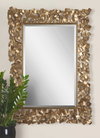 Capulin Antique Gold Mirror, by Uttermost, 3'1.5" width x 4'5.5" height x 1.37" depth thumbnail 2