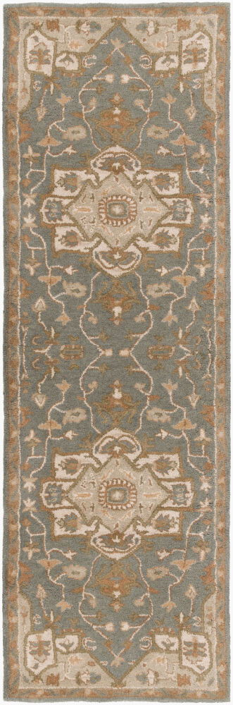 Caesar Handmade Rug, by Surya, 8' length x 2'6" width