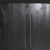 Humphreys Sideboard Black, Sideboards & Buffet by Dovetail, 86.2" width x 33.75" height x 17.75" depth thumbnail 7