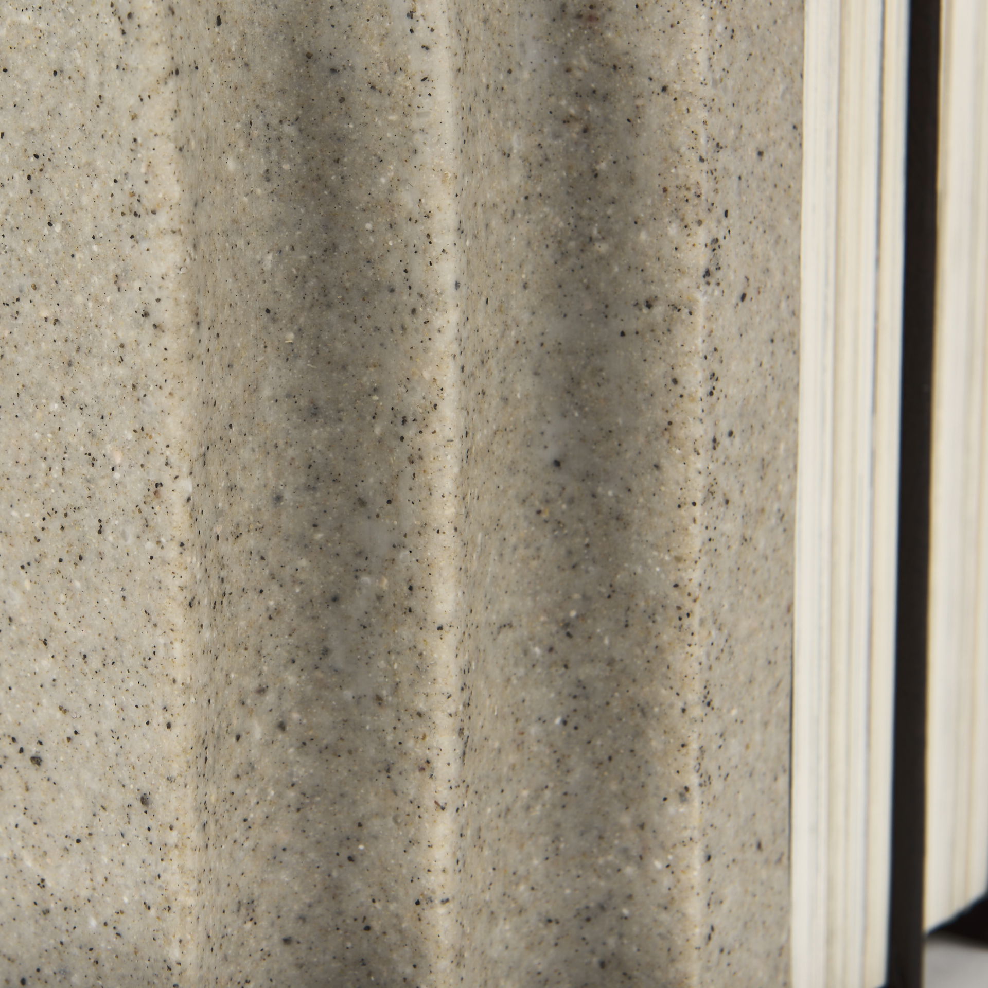 Empire Sandstone Resin Arc Book End Set, Bookend by Mercana, 14.57" length x 4.92" width x 10.24" height View 10