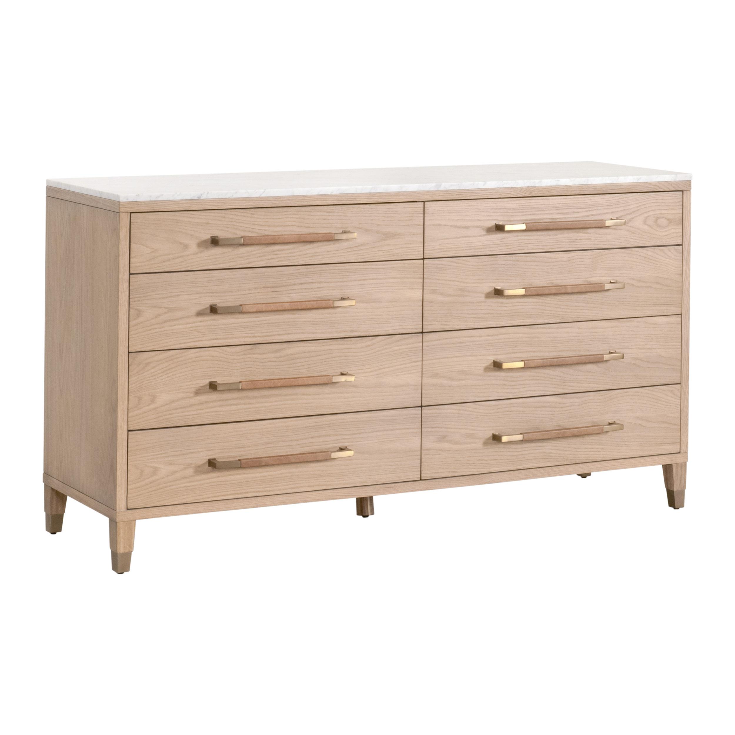 Cambria 8-Drawer Double Dresser, by Essentials for Living, 65" width x 36.25" height x 20" depth View 3