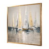 Regatta Nautical Art, by Uttermost, 4'3.62" width x 4'3.62" height x 2" depth thumbnail 4