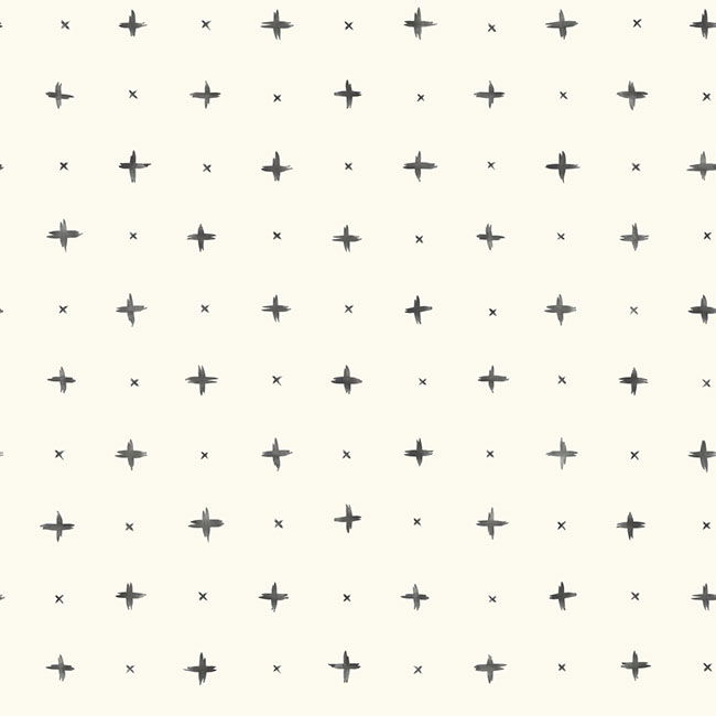 Cross Stitch Black Wallpaper large image 