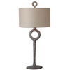Ferro Cast Iron Table Lamp, by Uttermost, 16" width x 34.75" height x 16" depth thumbnail 1