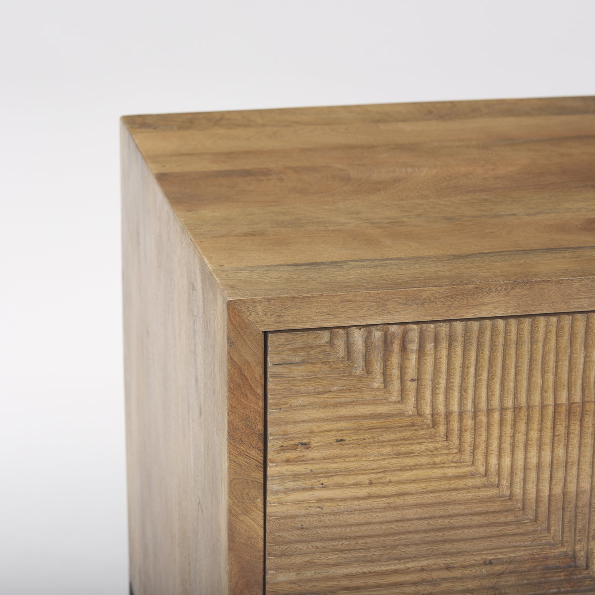 Cairo 22.0L x 22.0W x 26.0H Wood 2 Drawer Accent table, Side & End Table by Mercana, 22" length x 23.5" width x 26" height View 8
