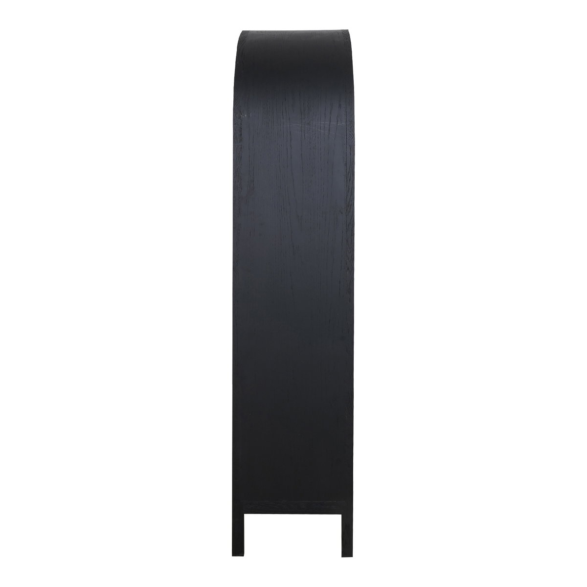 Wilde Display Cabinet Black Oak, Cabinets & Sideboard by Moe's Home, 37.5" width x 79" height x 16.5" depth View 4