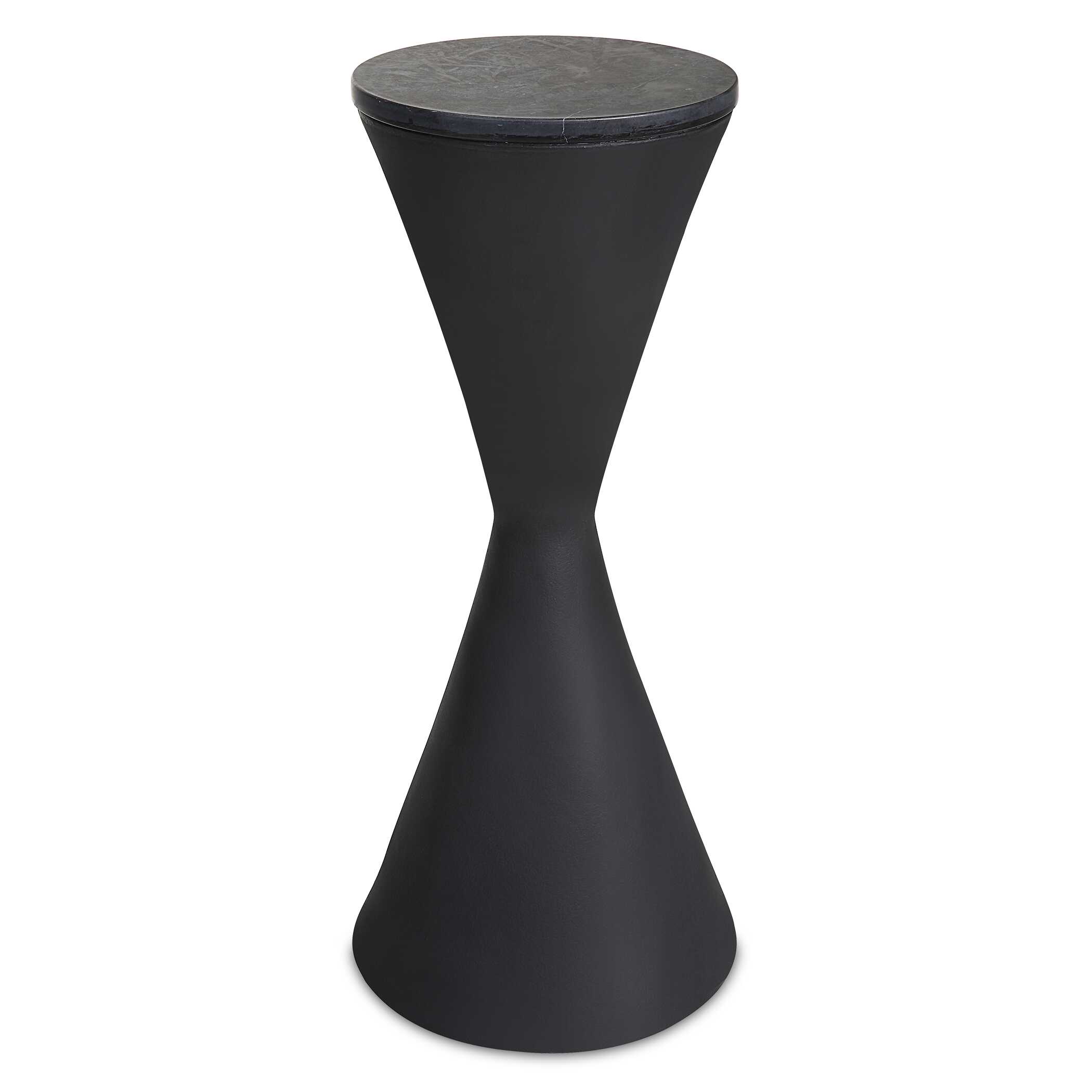Time's Up Hourglass Shaped Drink Table large image 