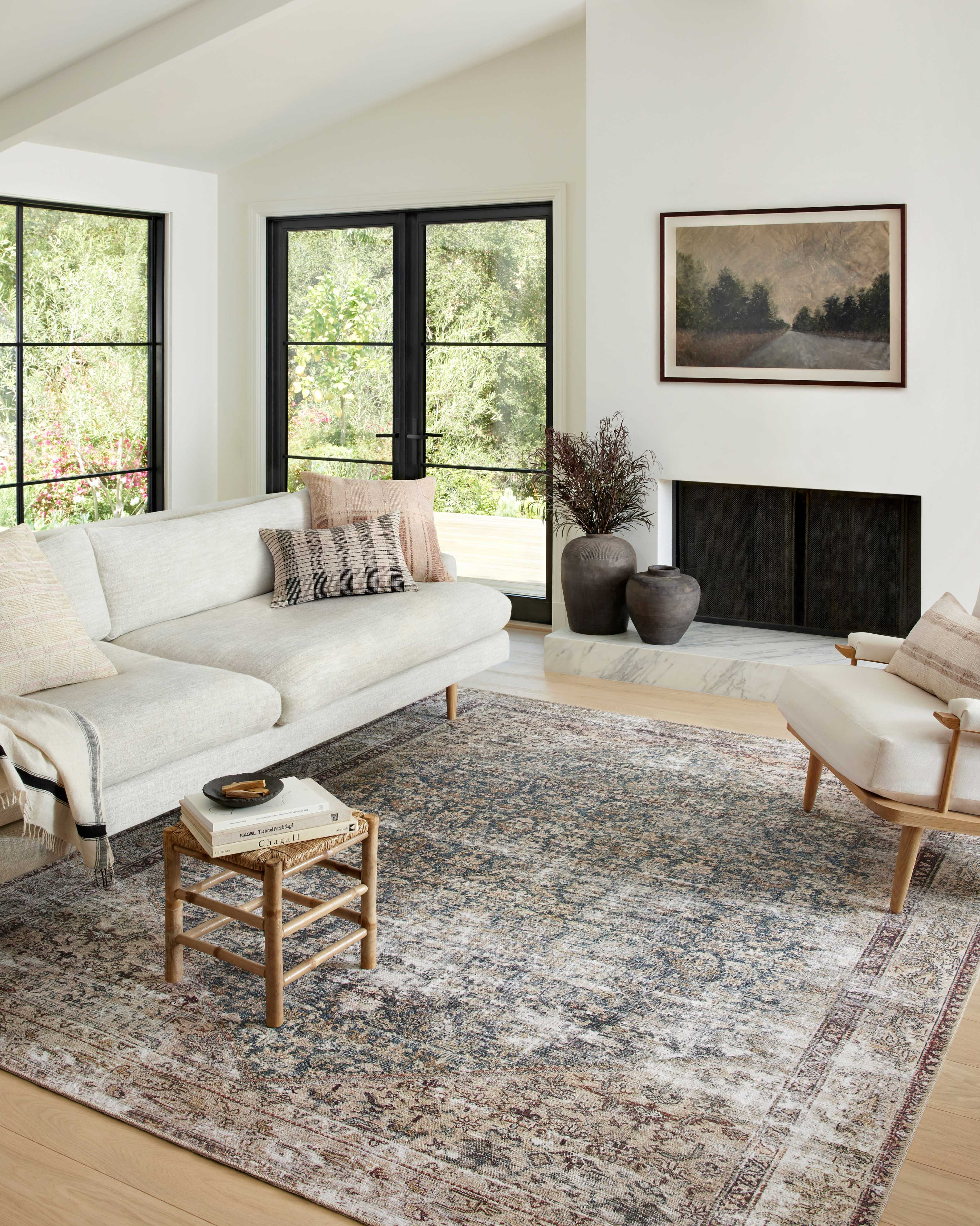 Amber Lewis x Loloi Georgie Rug, 5' length x 7'6" width View 3