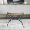 Playa Seagrass Small Bench, Benche by Uttermost, 26.25" width x 21.25" height x 18" depth thumbnail 4