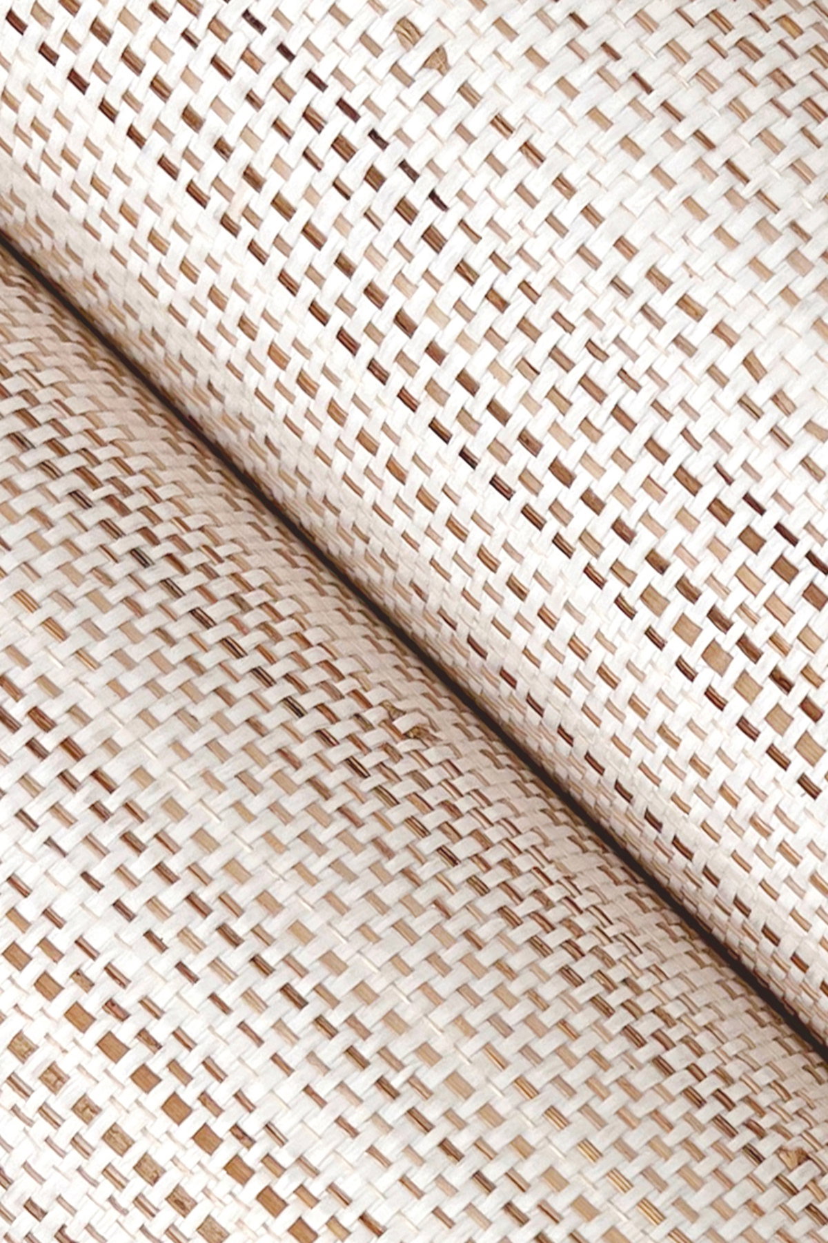 Marled Abaca White Wallpaper, by York Wall, 24' length x 3' width x 0.02" depth View 3