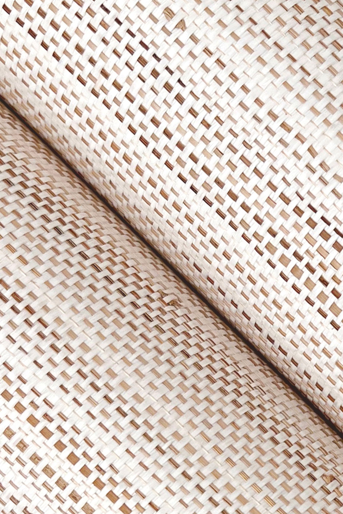 Marled Abaca White Wallpaper large image 