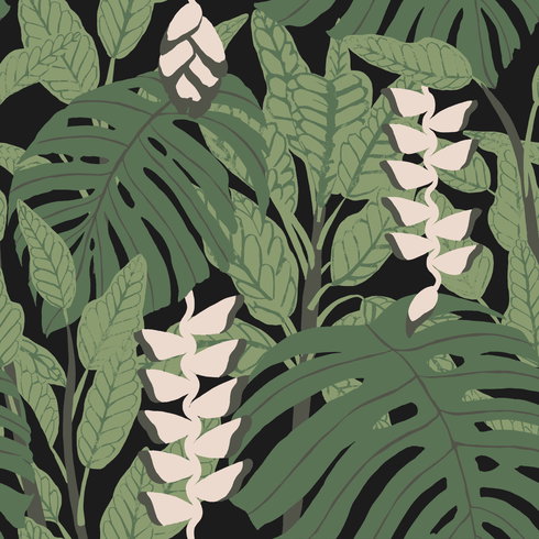 Bunaken Green Peel & Stick Wallpaper