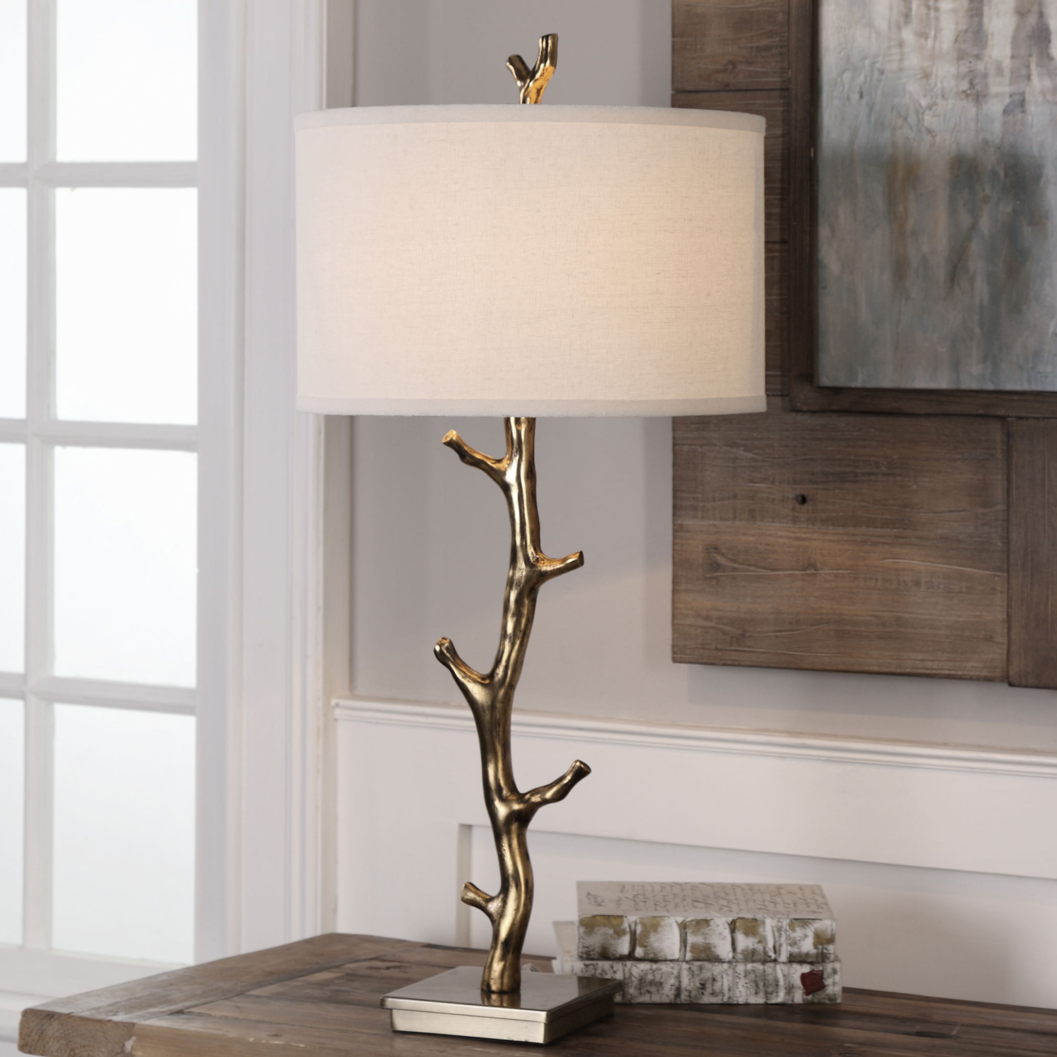 Javor Tree Branch Table Lamp large image 