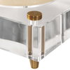 Claire Crystal Block Candleholders Set/2, Candles & Candle Holder by Uttermost, 6.25" width x 2.5" height x 6.25" depth thumbnail 5