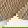 Terra 18L x 18W x 22H Light Brown Wood Fluted Round Side Table thumbnail 9