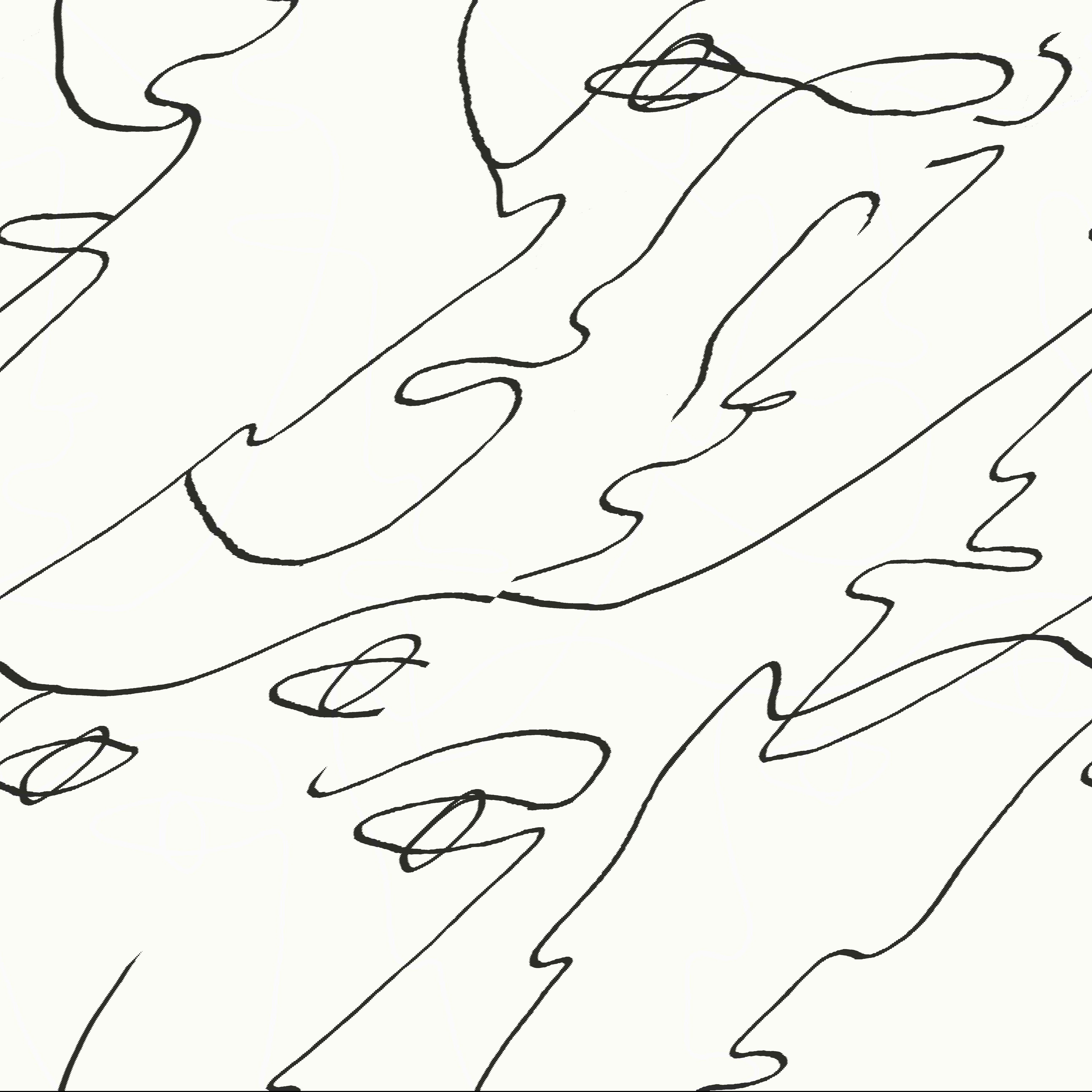 Pablo Portraits Black Peel & Stick Wallpaper large image 