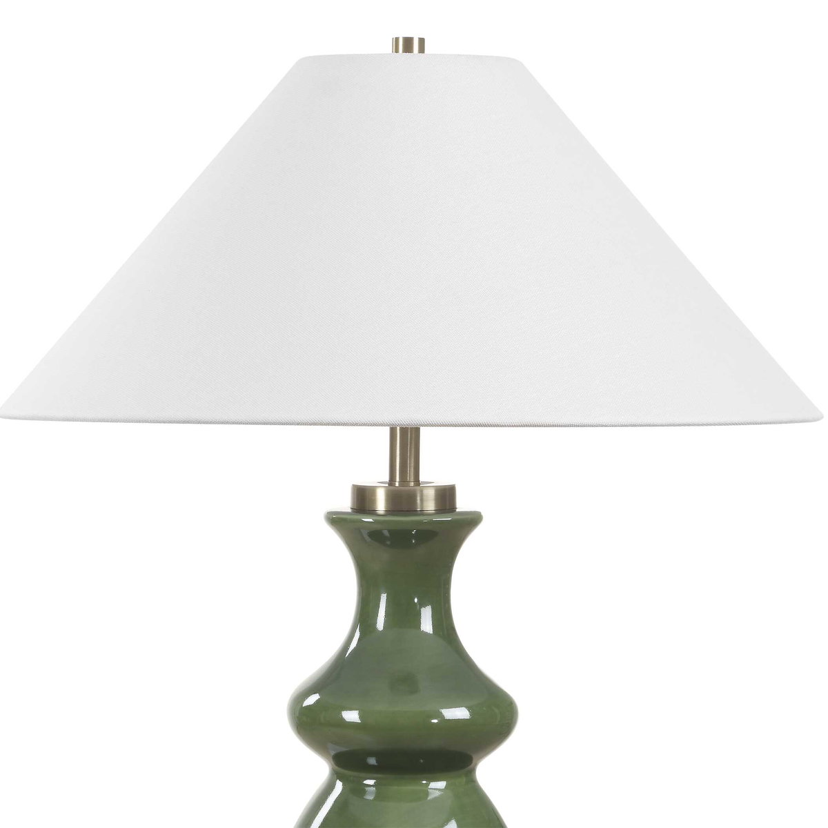 Green Thumb Table Lamp, by Uttermost, 18.5" width x 27.5" height x 18.5" depth View 5