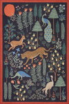 Rifle Paper Co. x Loloi Menagerie Rug, 3'9" length x 5'9" width thumbnail 1