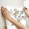 Wild Flowers Rose Peel & Stick Wallpaper thumbnail 3