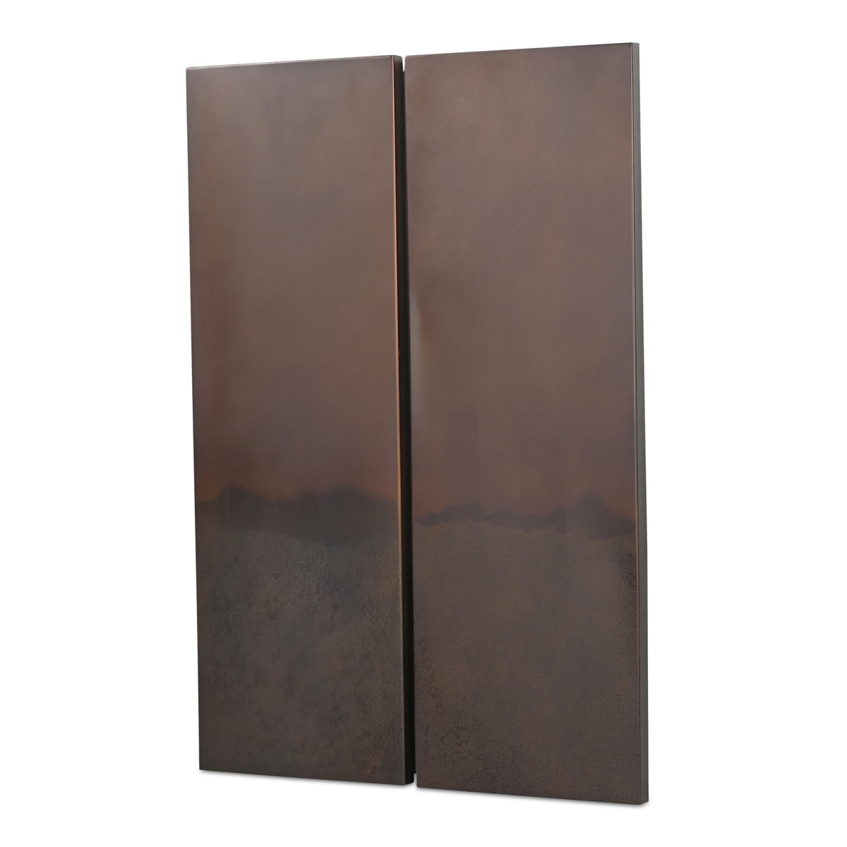 Smith Wall Decor Bronze-set Of Two, Sculptural Wall Art by Moe's Home, 24" width x 36" height x 2" depth View 3