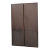 Smith Wall Decor Bronze-set Of Two, Sculptural Wall Art by Moe's Home, 24" width x 36" height x 2" depth thumbnail 3