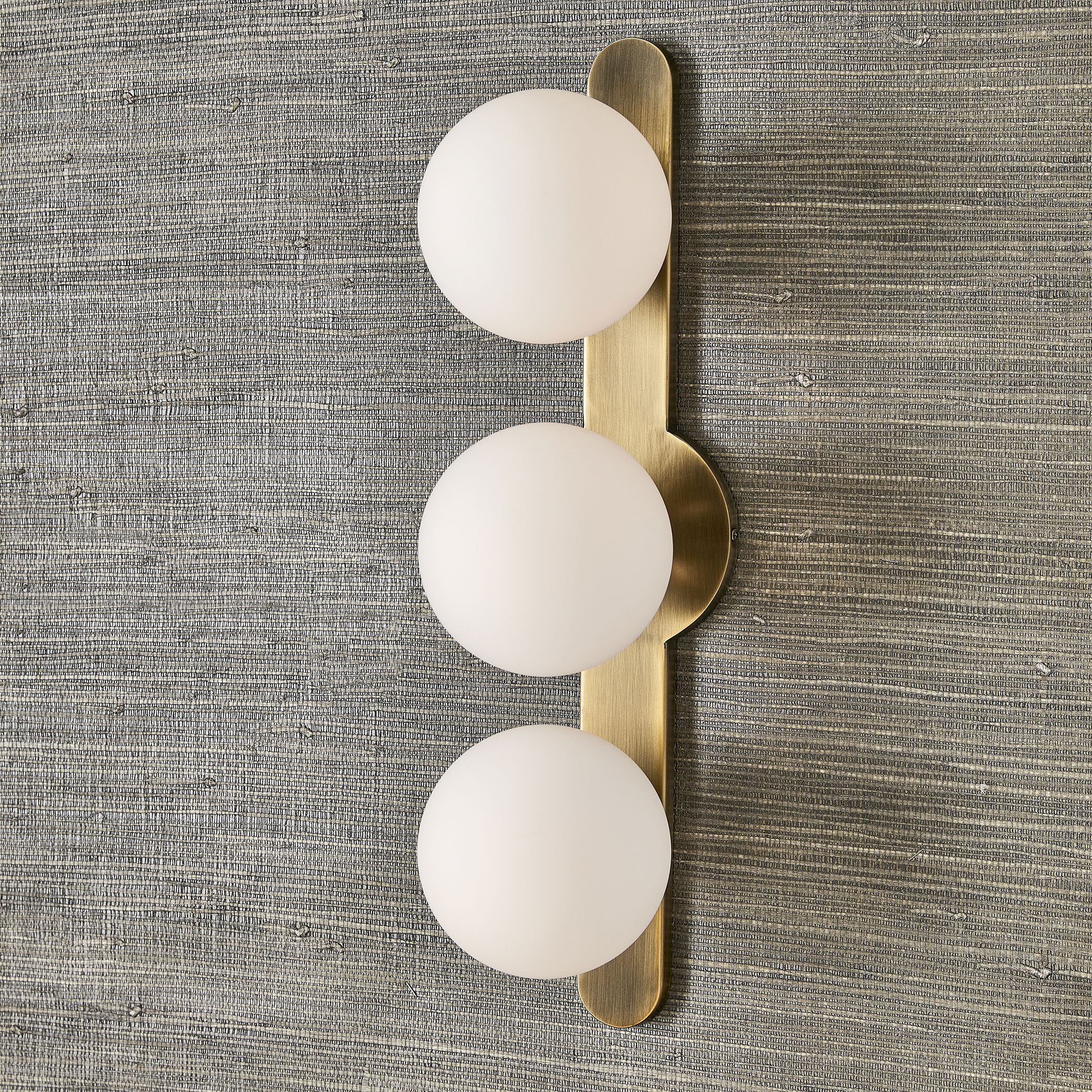 Droplet Mid-Century 3 Light Sconce large image 