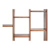Orson Bookcase Brown, Shelving & Bookcase by Moe's Home, 43.31" width x 68.9" height x 11.81" depth thumbnail 2