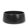 Kadara Black Solid Wood Decorative Bowl, by Mercana, 14" length x 14" width x 5.5" height thumbnail 1