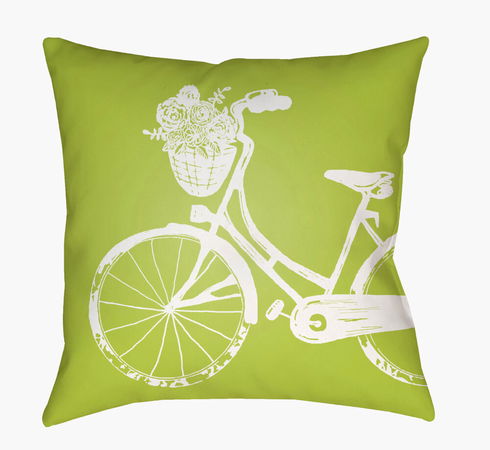 Bicycle Accent Pillow