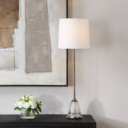 Alistair Brass Buffet Lamp