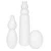 Forma White Ceramic Vases Set/3, by Uttermost, 5.5" width x 19" height x 5.5" depth thumbnail 1