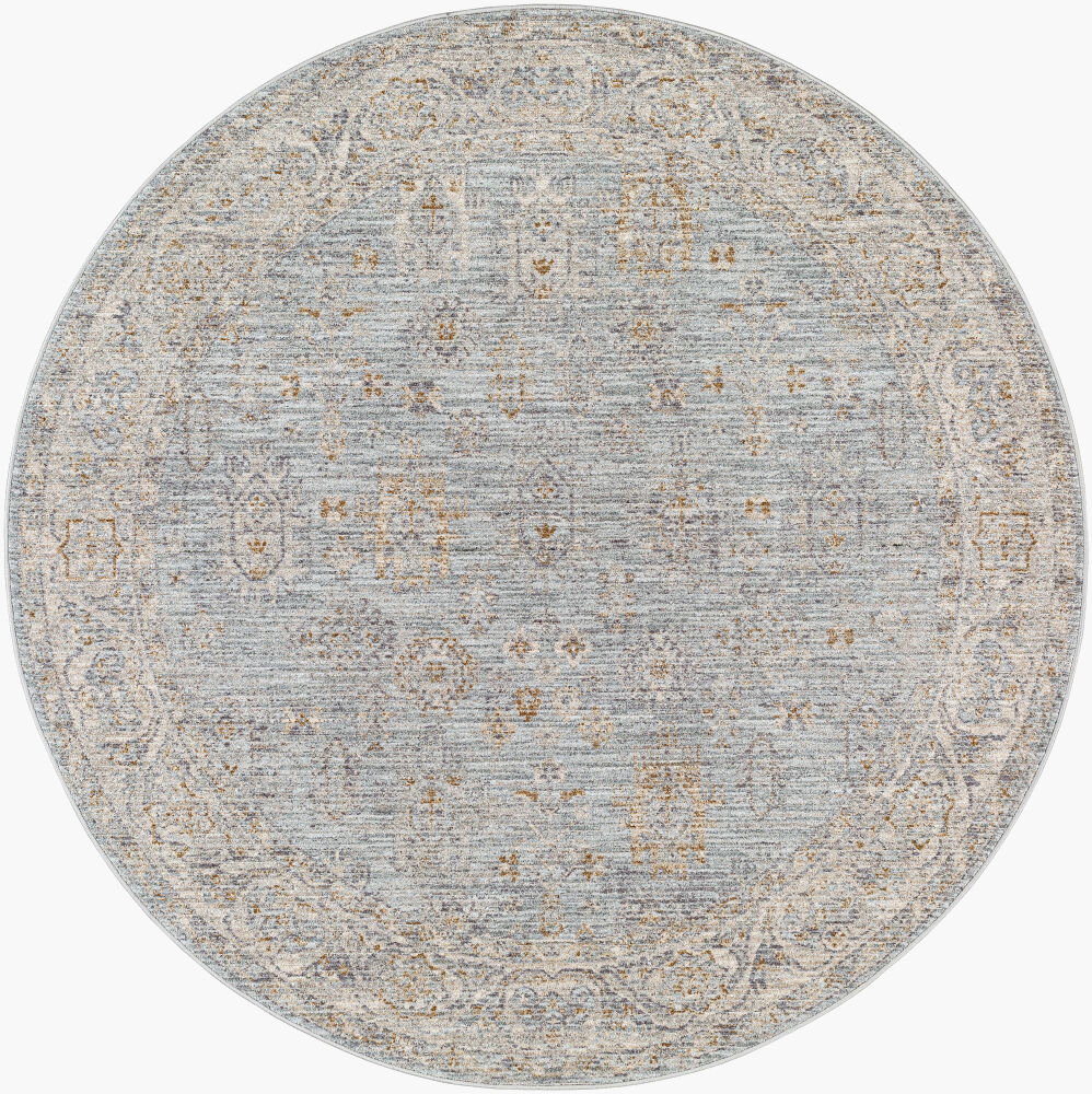 Avant Garde Machine Woven Rug, by Surya, 5'2.99" length x 5'2.99" width