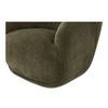 Stevie Lounge Chair Cedar Green, Accent Chair by Moe's Home, 35" width x 32.3" height x 34.25" depth thumbnail 6