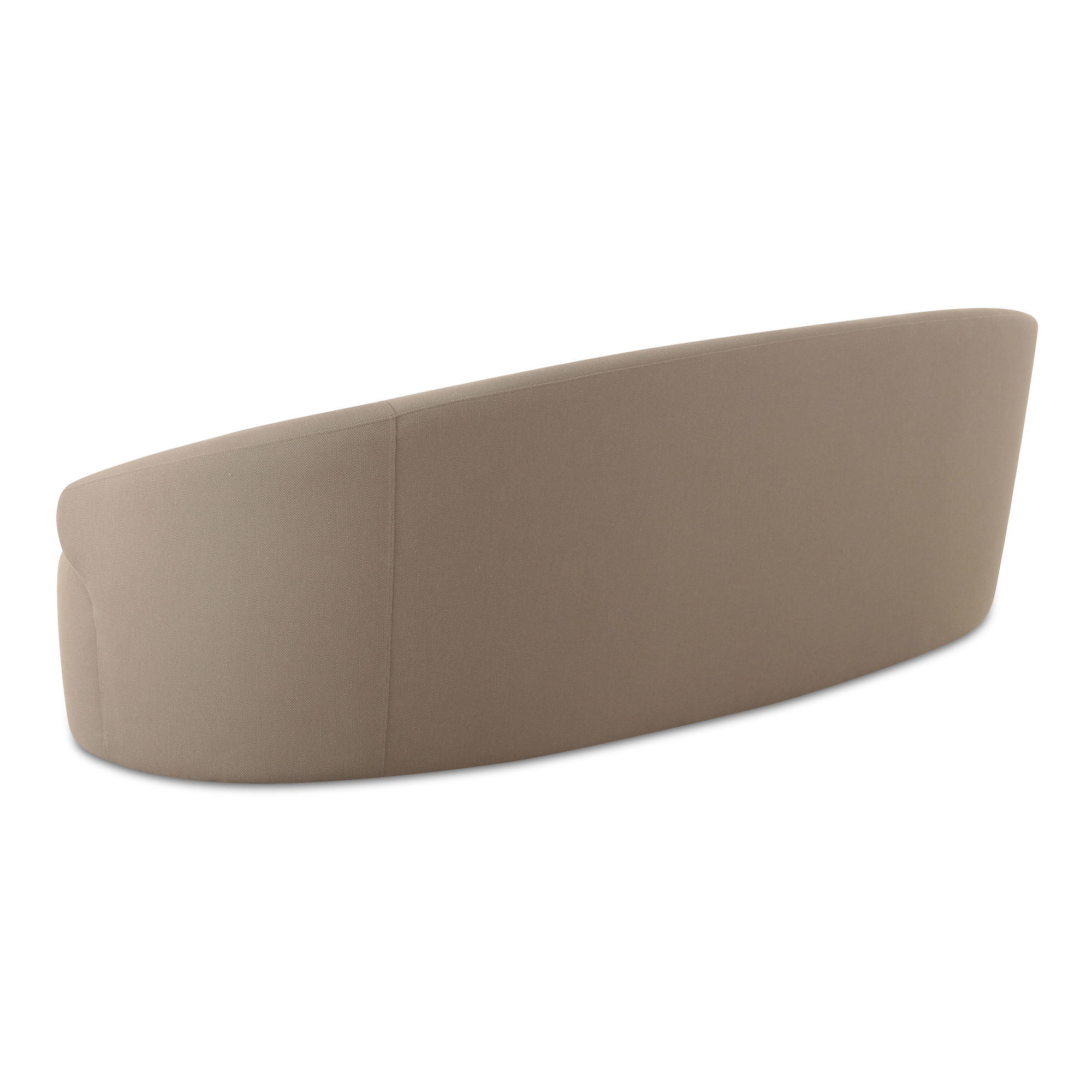 Cove Outdoor Sofa Taupe, Sofas & Sectional by Moe's Home, 100" width x 33.5" height x 42.5" depth View 2