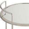 Spritz Chrome Bar Cart, Furniture by Uttermost, 18" width x 28.75" height x 18" depth thumbnail 6