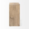 Aida Backless 30in Seat Bar Stool | Light Brown, Counter & Bar Stool by Mercana, 18.5" length x 14" width x 30" height thumbnail 4