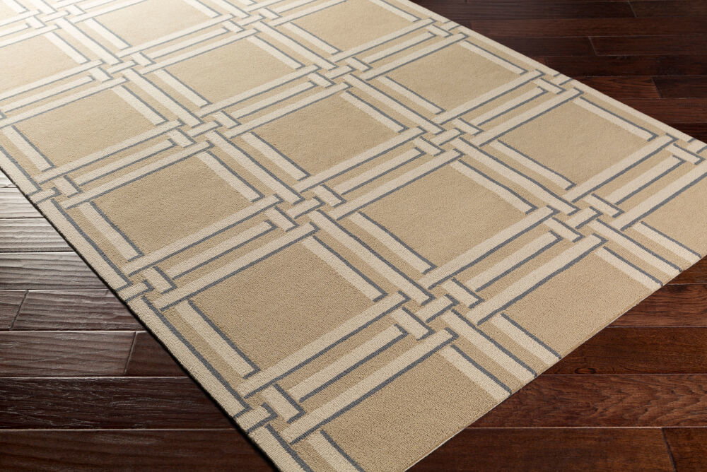 Lockhart Handmade Rug, by Surya, 6' length x 4' width