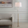 Colette White Stone Floor Lamp thumbnail 1