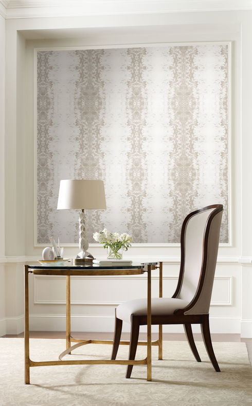 Marbled Appaloosa Beige Peel & Stick Wallpaper