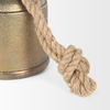 Quincy Medium Gold Metal Decorative Bell Object thumbnail 9