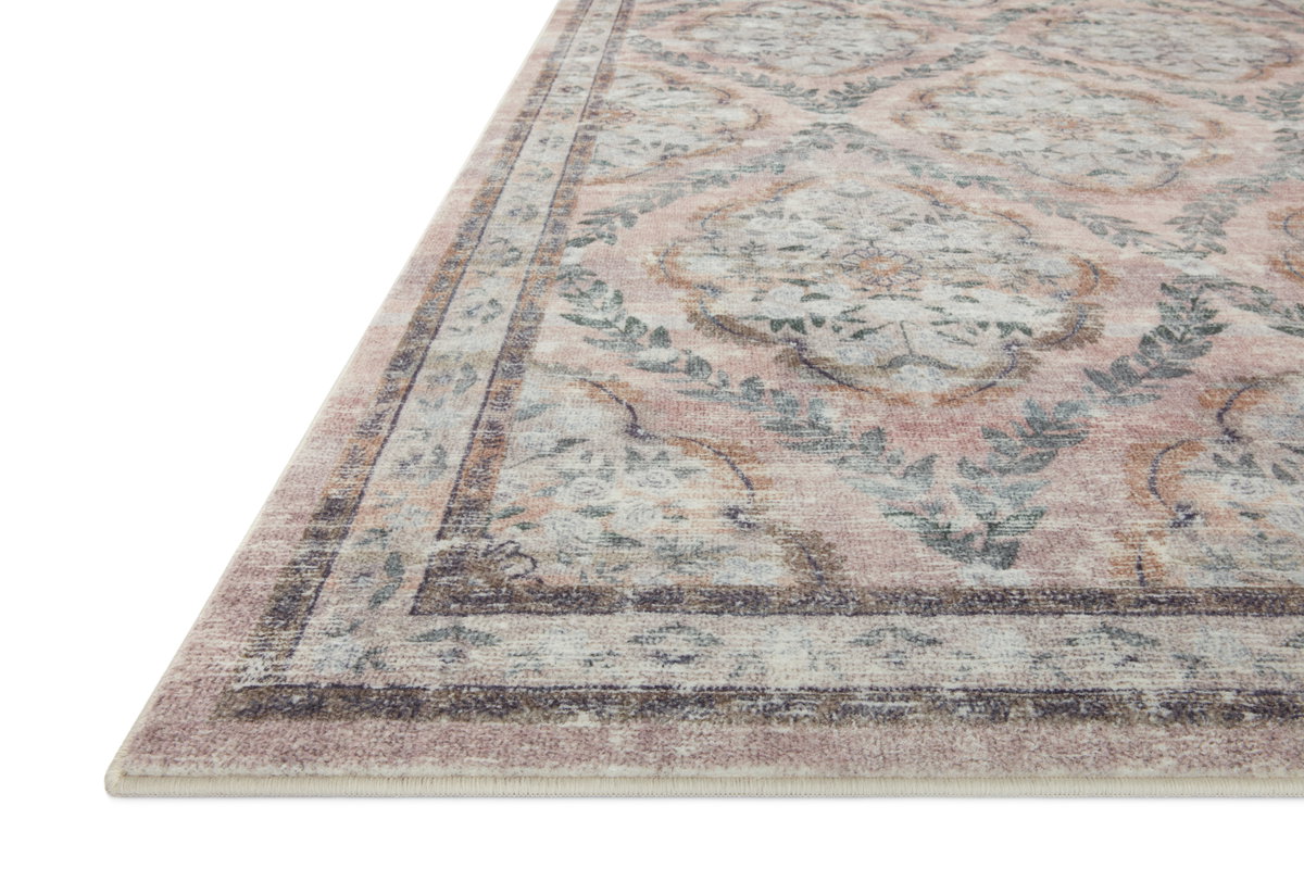 Rifle Paper Co. x Loloi Courtyard Rug, 2'6" length x 9'6" width View 3