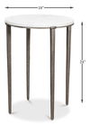 Banswara Round Table, Side & End Table by Sarreid, 18" length x 18" width x 24" height thumbnail 14