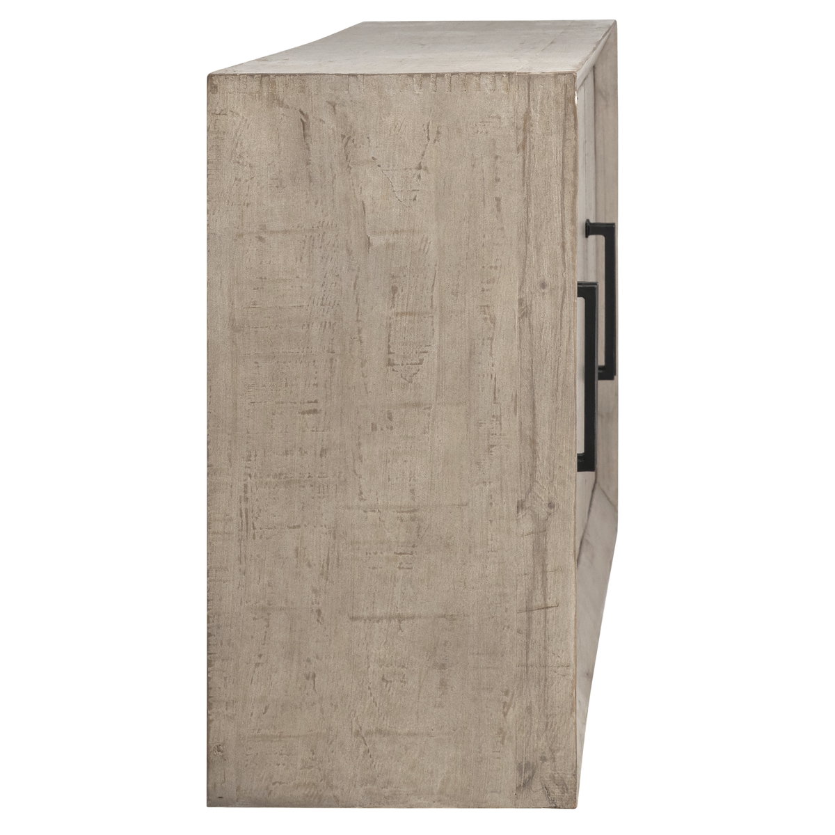 Sonya Sideboard Light Grey Wash, Sideboards & Buffet by Dovetail, 84" width x 36" height x 18" depth View 3